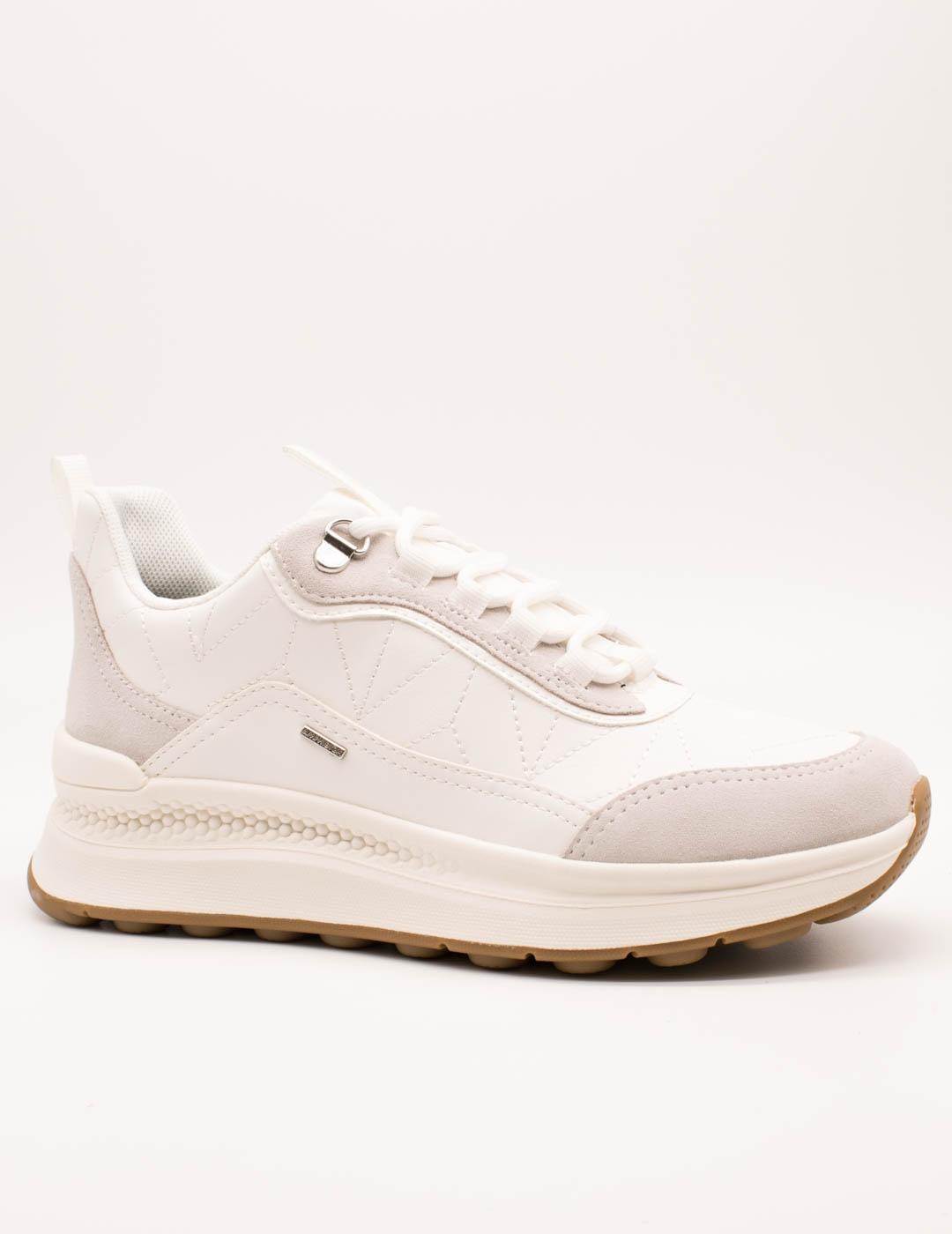 Deportivo Geox D46WPD Spherica White de Mujer