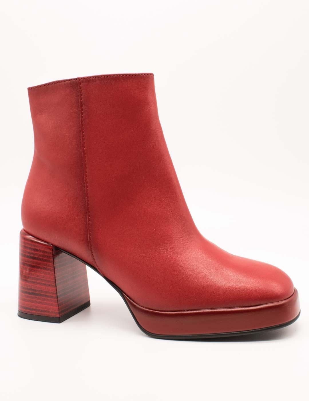 Botín Hispanitas Tokio Carmín de Mujer