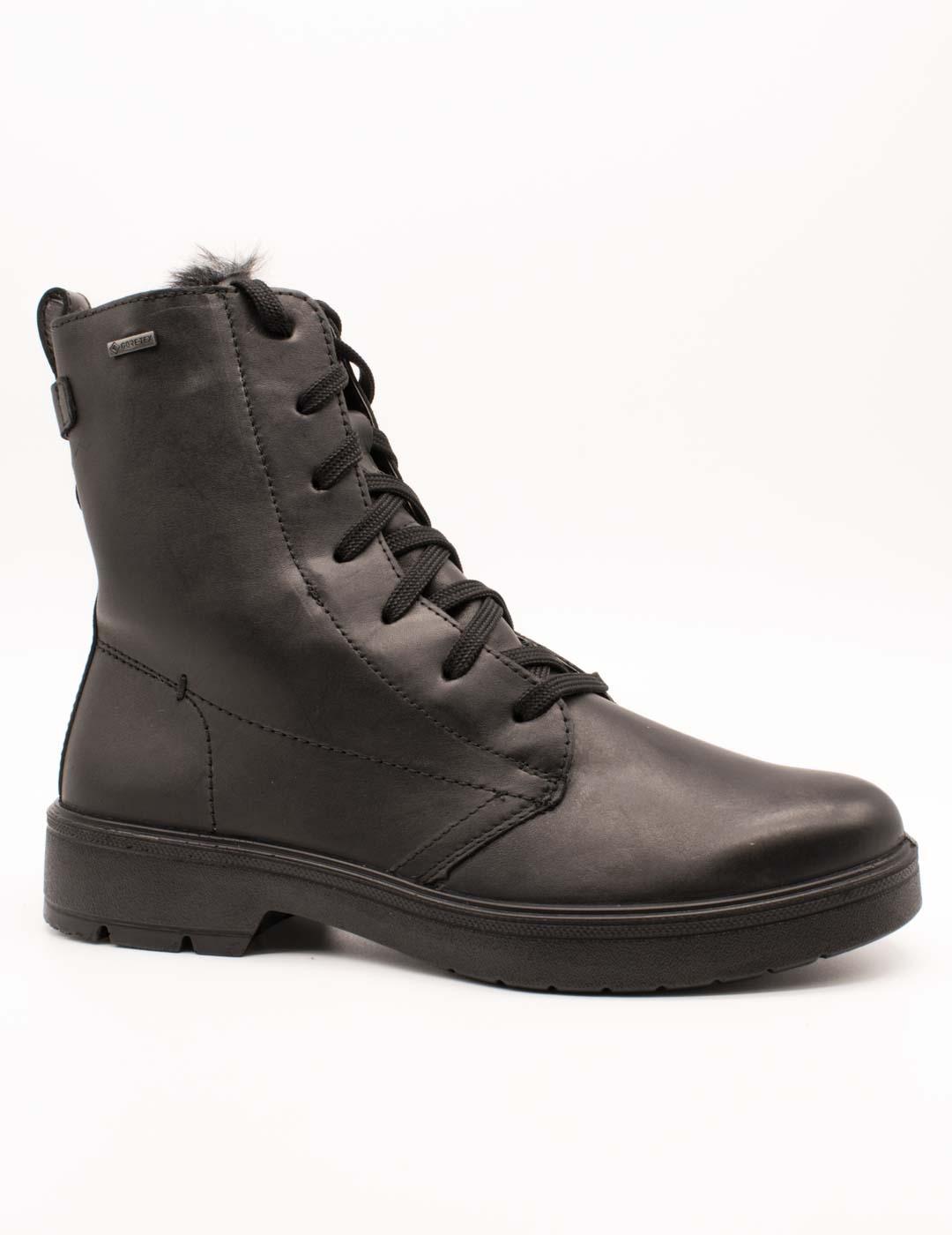 Botín Legero 2-000278 Schwarz Nappa de Mujer