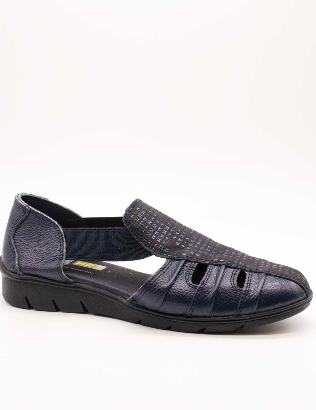 Zapato 24HRS 26421 Square-S Navy de Mujer