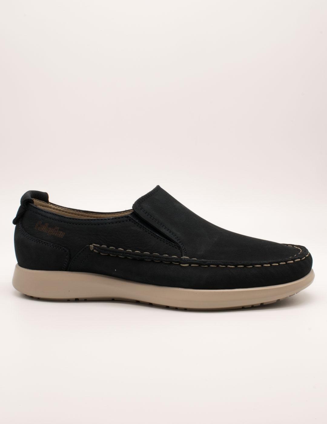 Zapato Callaghan 62201 Nobuk Soft Azul de Hombre.