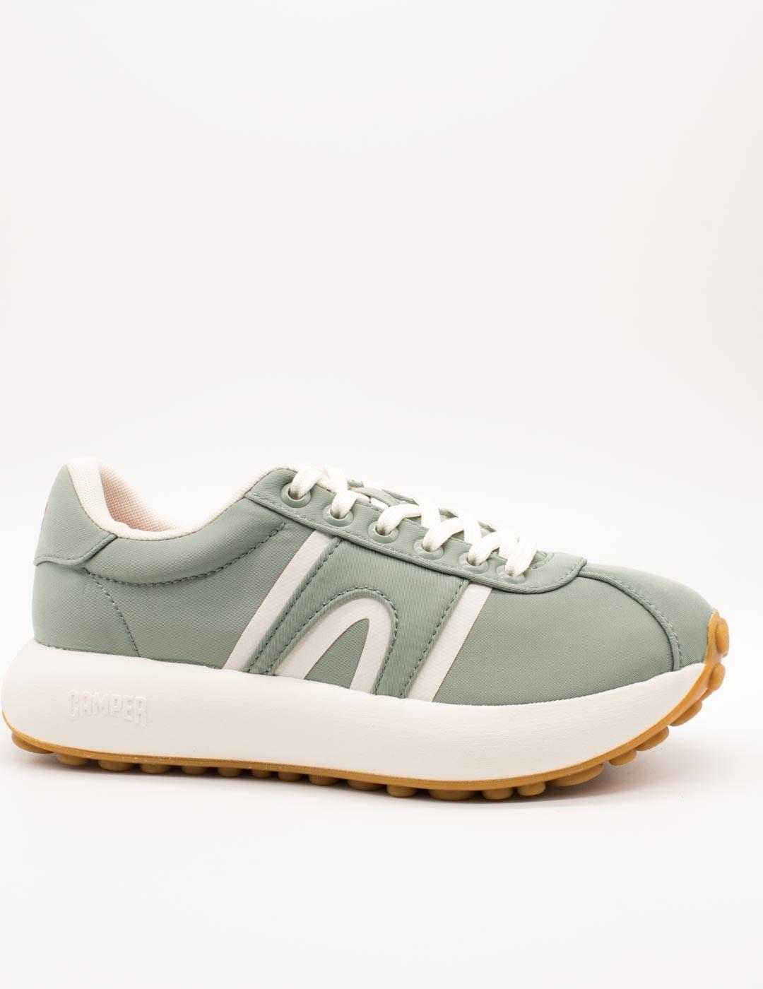 Deportivo Camper K201613-011 Pelotas Athens Verde de Mujer