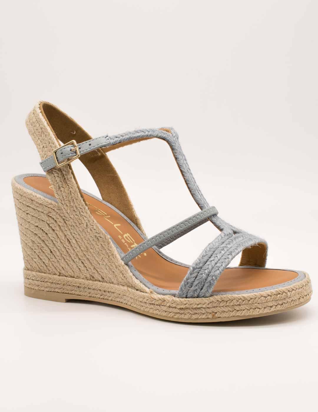 Esparto Casteller 49-21-936 Yute Azul Perla de Mujer