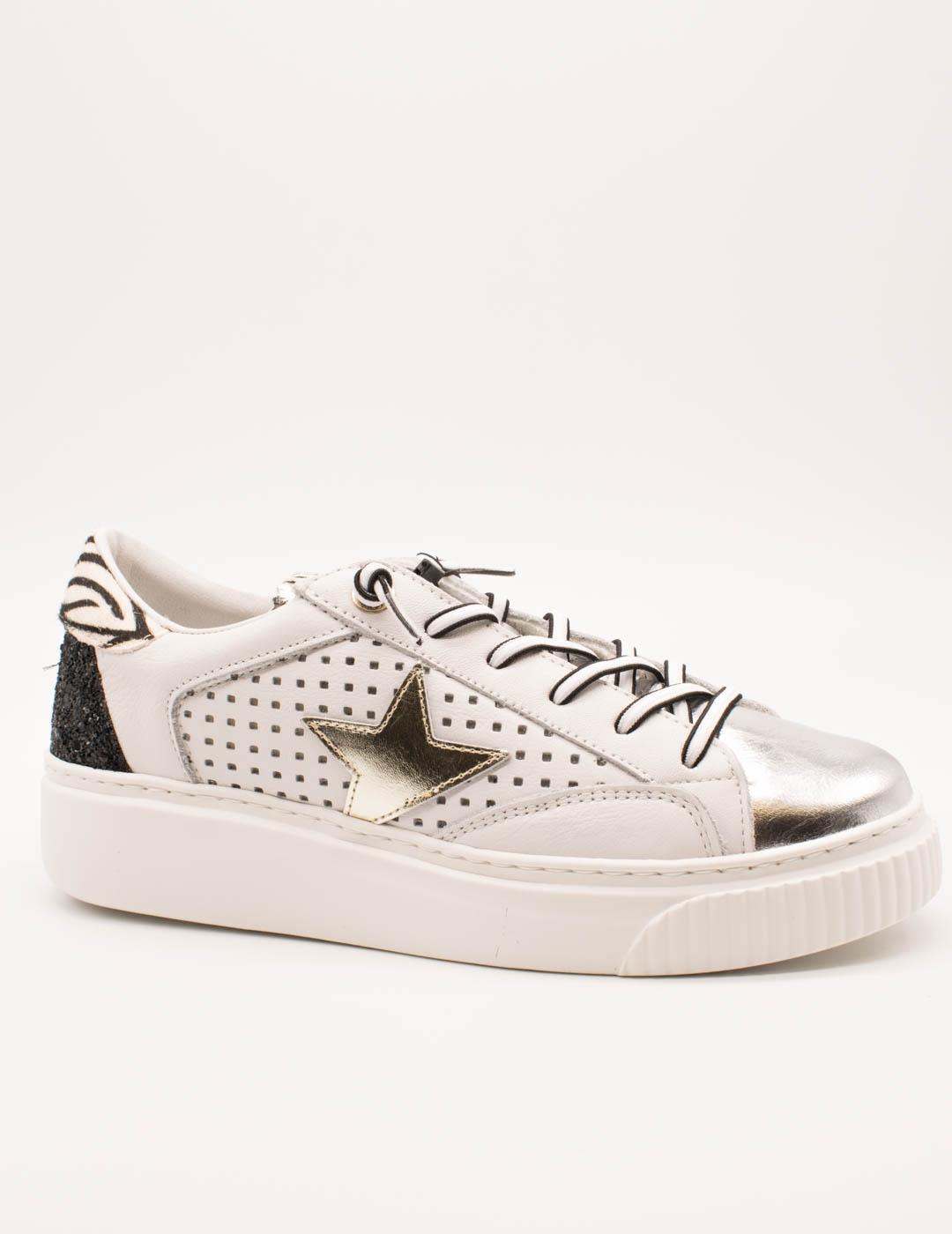 Deportivo Cetti C-1342 Metal Nature Blanco de Mujer