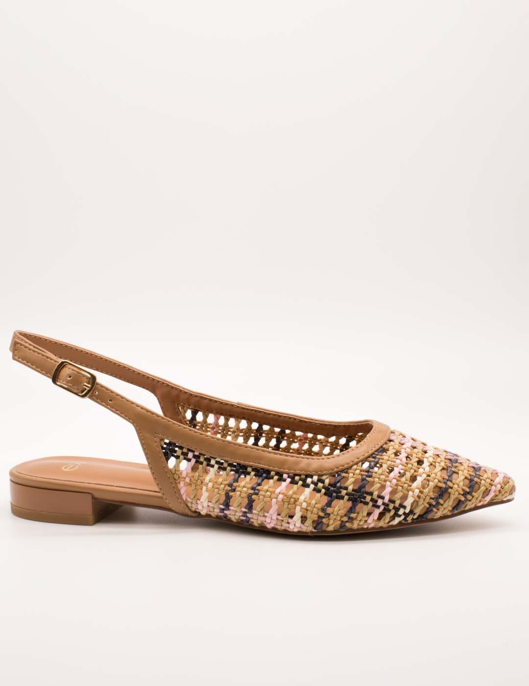 Zapato Exé 2529-2515 Raffia Pink de Mujer