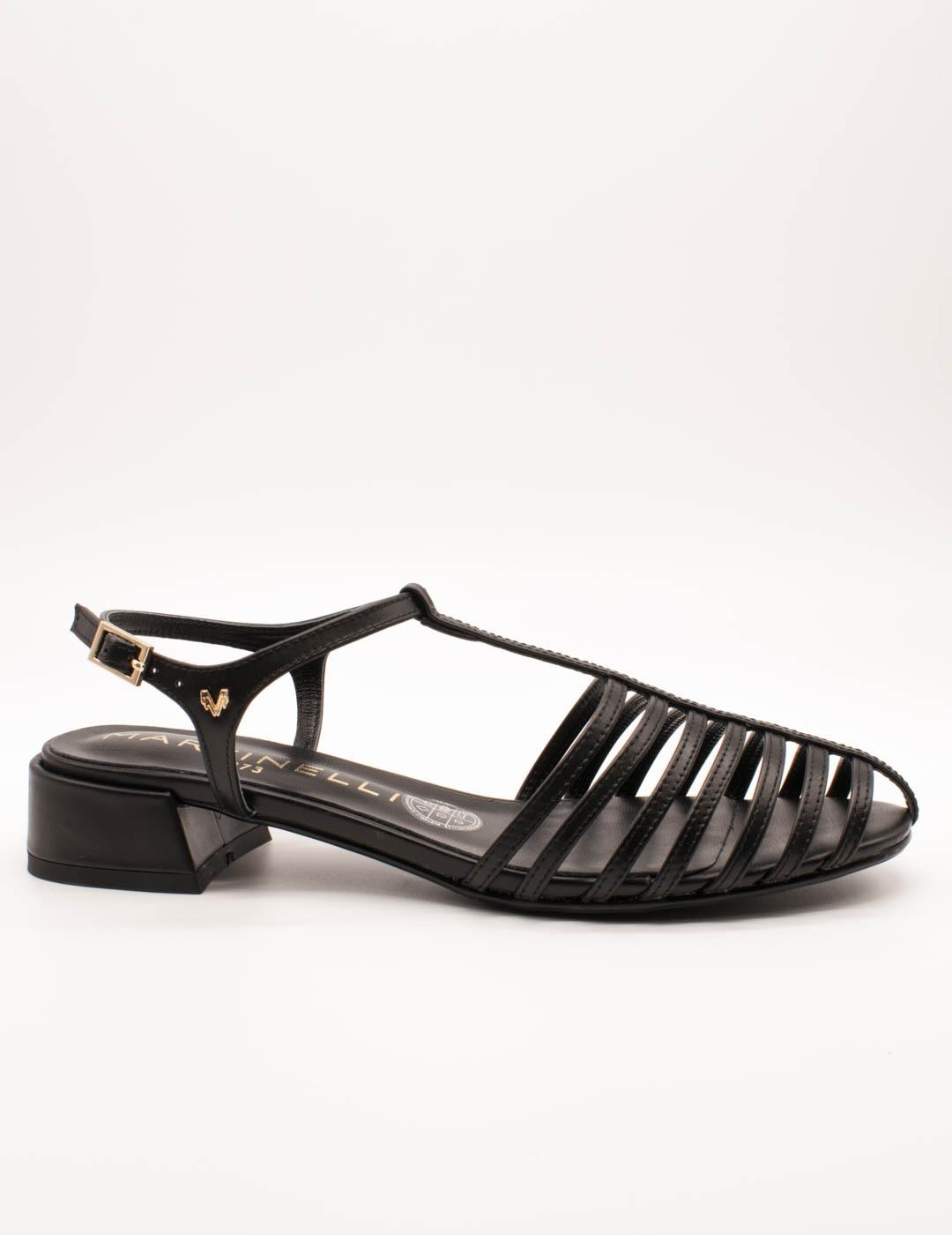 Sandalia Martinelli 1759-B400PY Panaro Black de Mujer