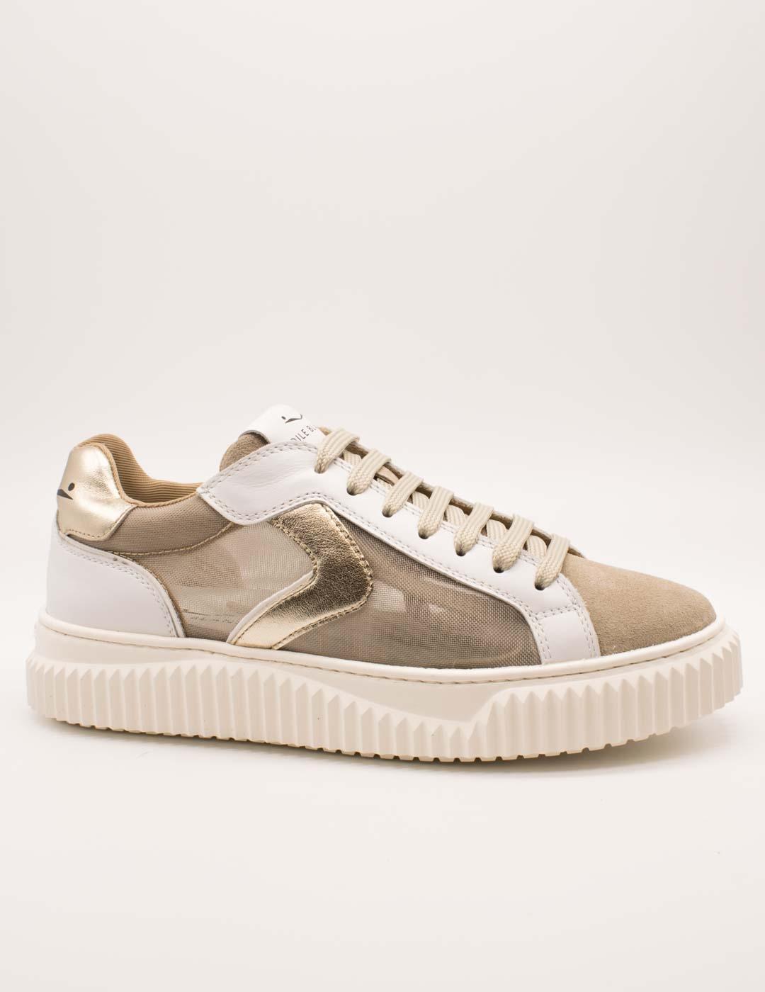 Deportivo Voile Blanche Lipari Beige de Mujer