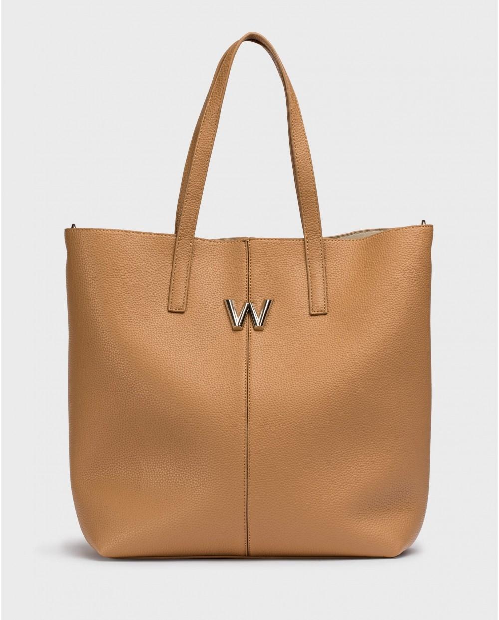 Bolso Wonders WB-53302 Combi Cuero