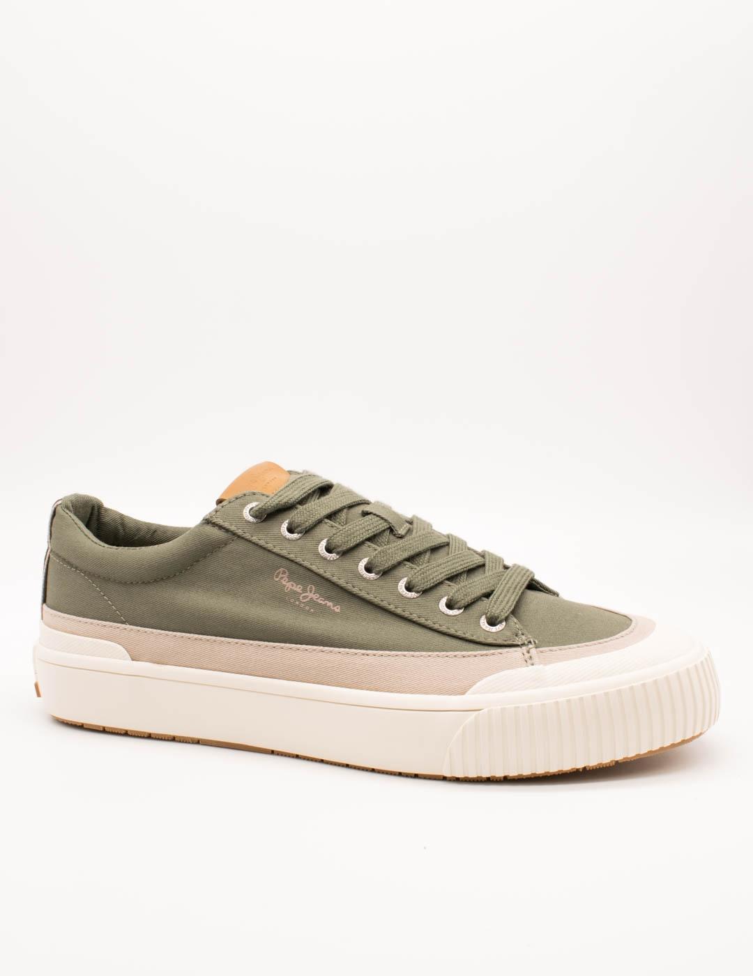 Deportivo Pepe Jeans PMS31075 Ben Army Green de Hombre