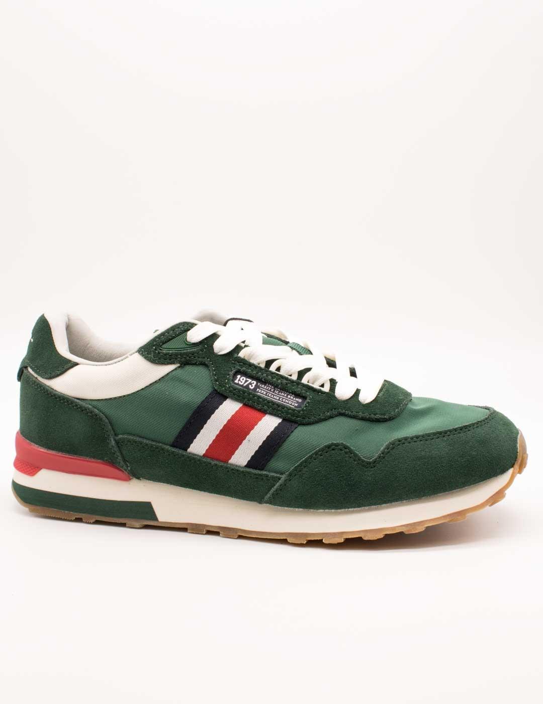 Deportivo Pepe Jeans PMS40027 Kingston Green de Hombre