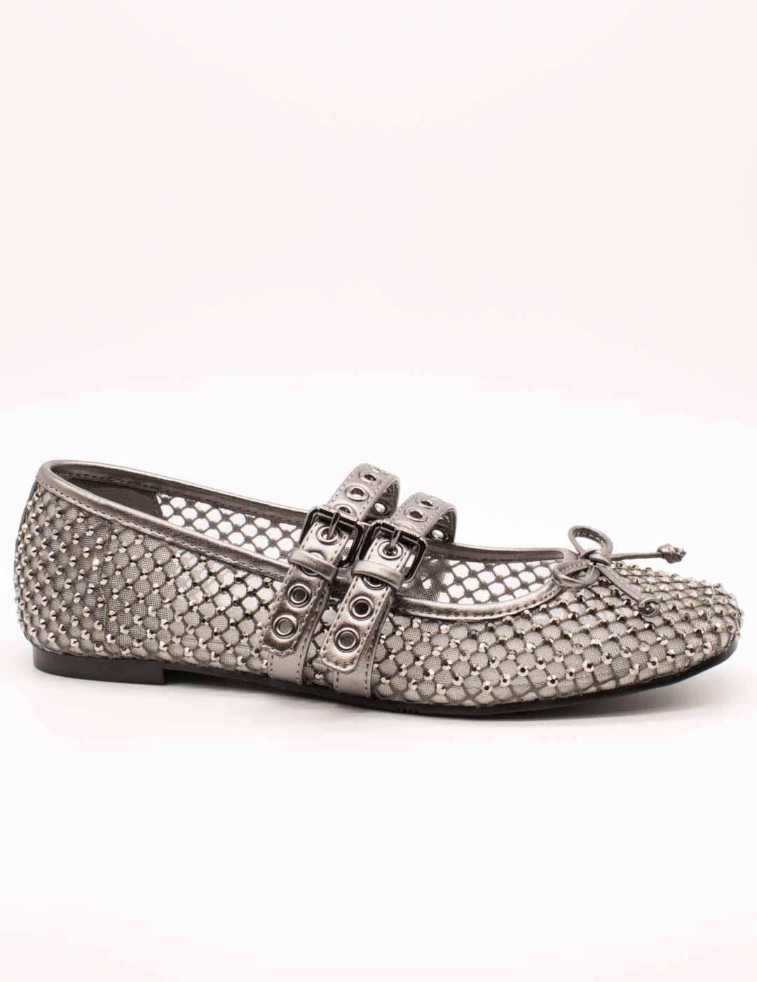Bailarina Guess FLJKNN FAB02 Kayann Pewter de Mujer