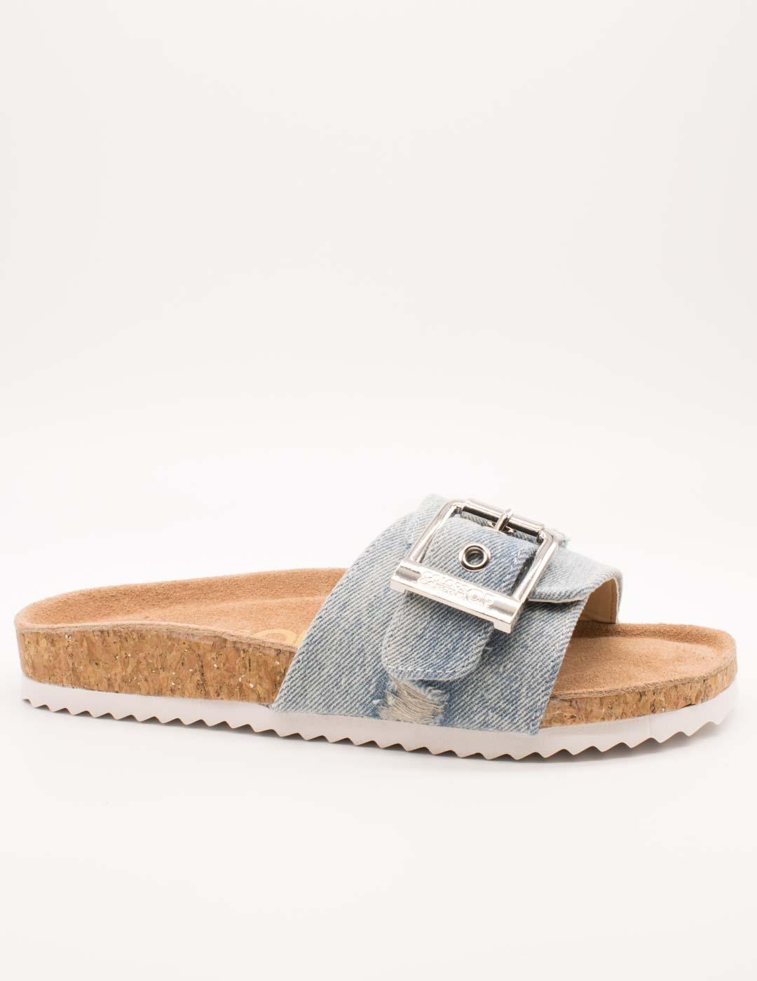 Sandalia Colors Of California BIO503 Denim de Mujer