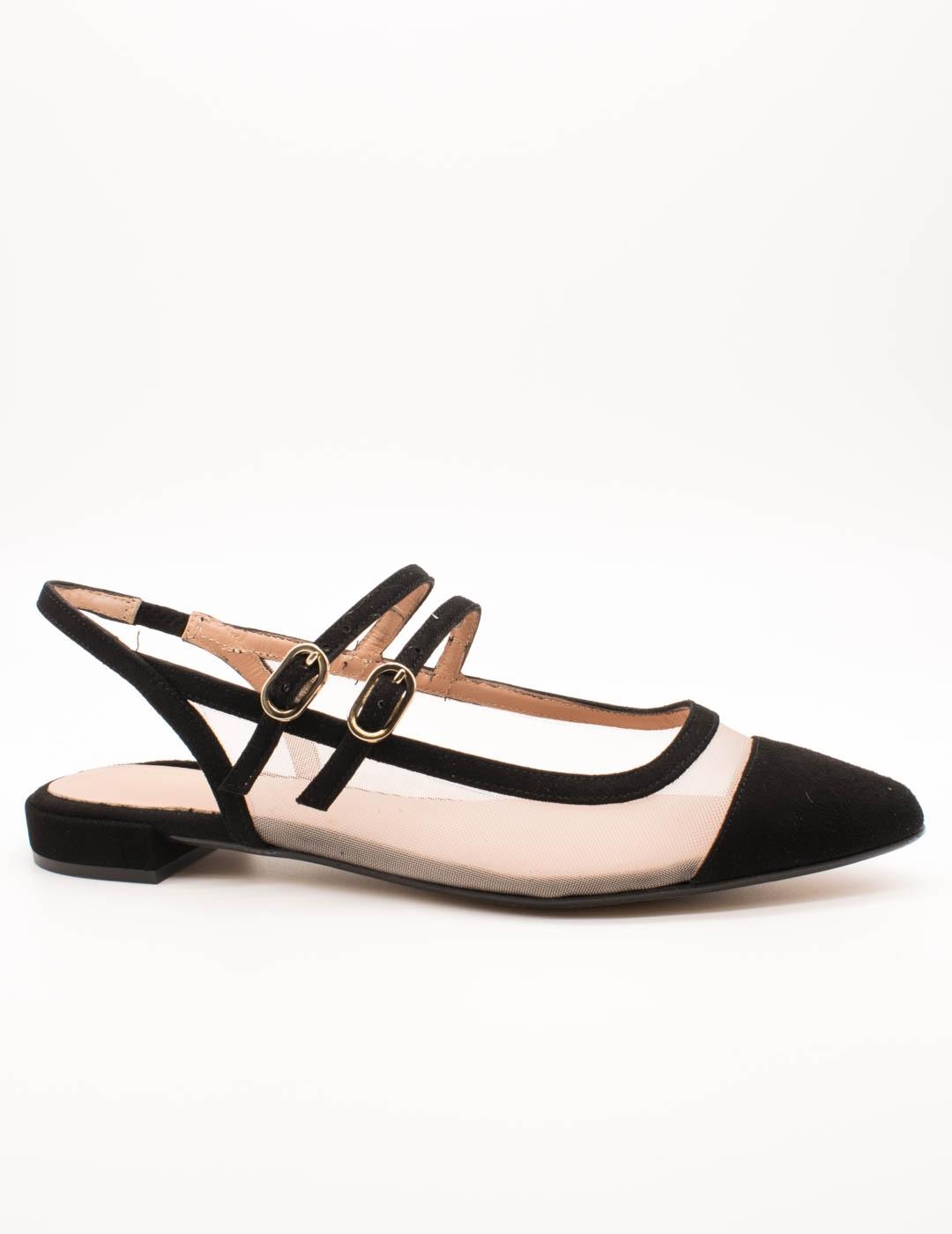 Zapato Miuxa Zartelo Negro de Mujer