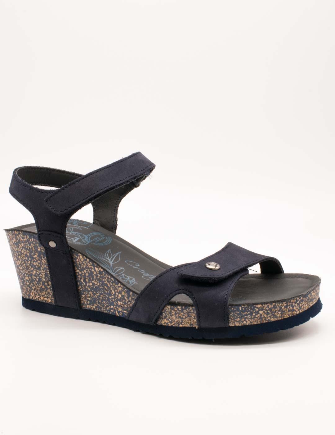 Sandalia Panama Jack Julia Basics B10 Marino de Mujer