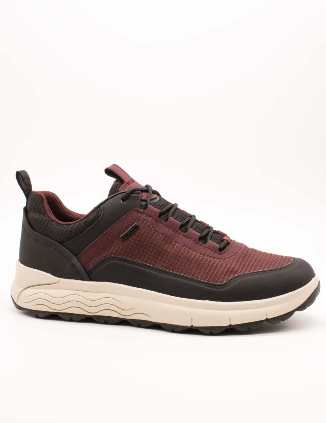 Deportivo Geox U56FDA 0119J C7011 Spherica Wine de Hombre