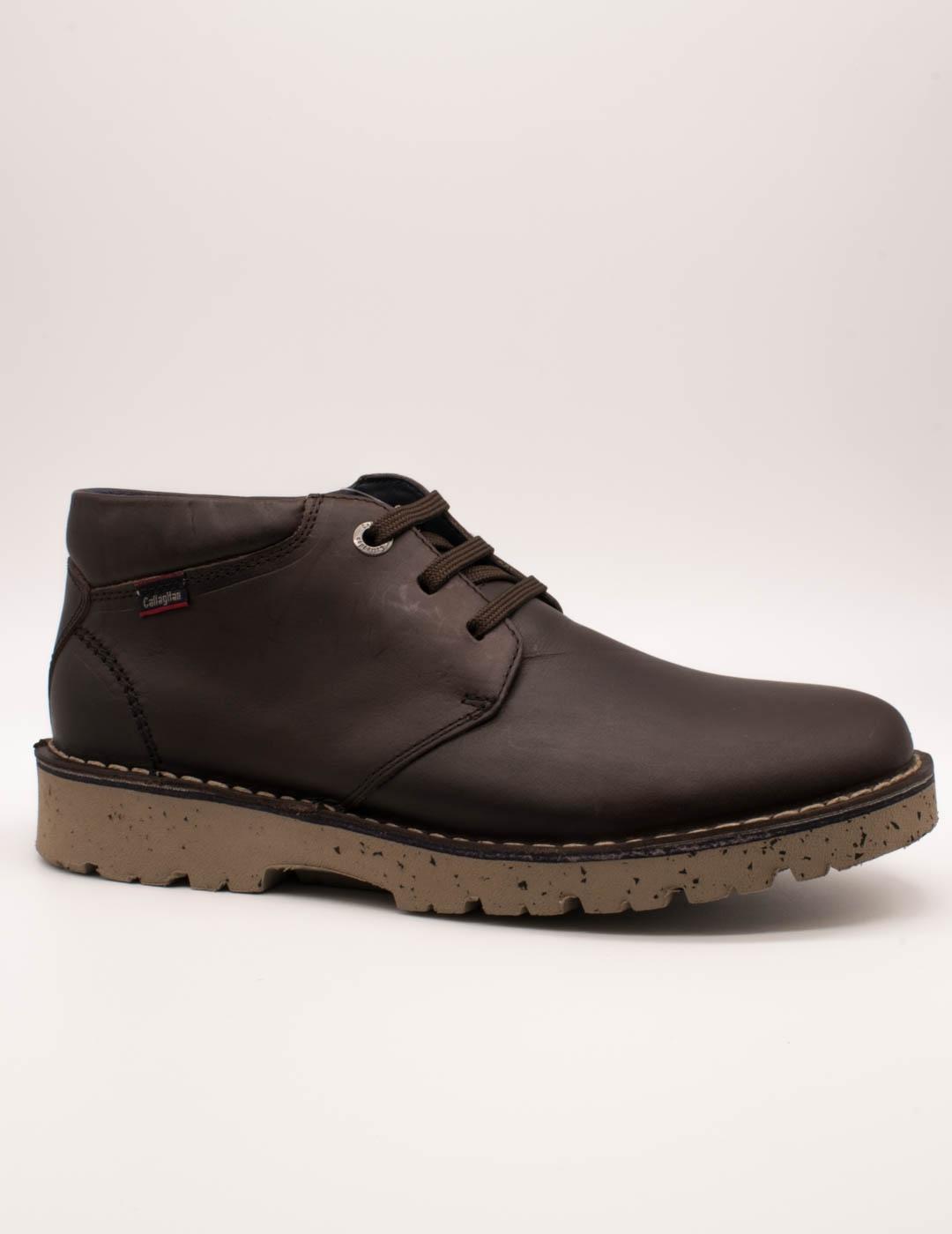 Botín Callaghan 55500 Rain 1.4 Marrón Oscuro de Hombre
