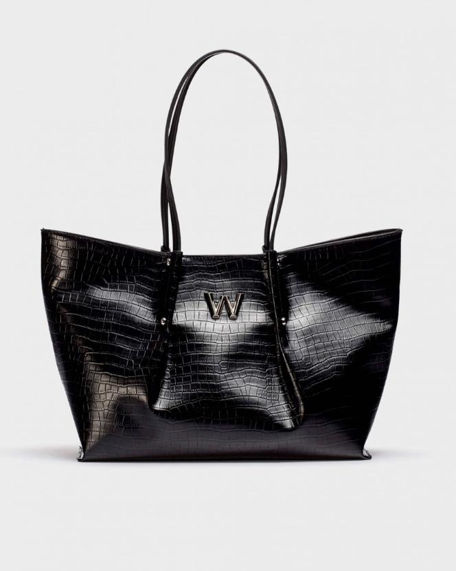 Bolso Wonders WB-54023 Coco Negro