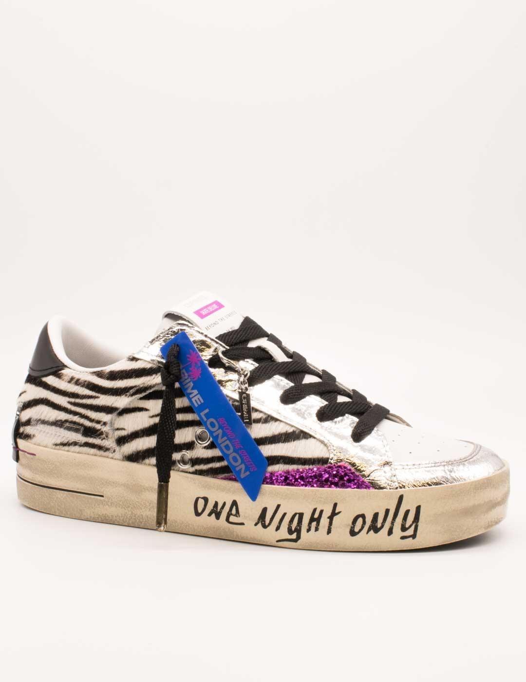 Deportivo Crime London 25107AA8 SK8 Deluxe Multi de Mujer