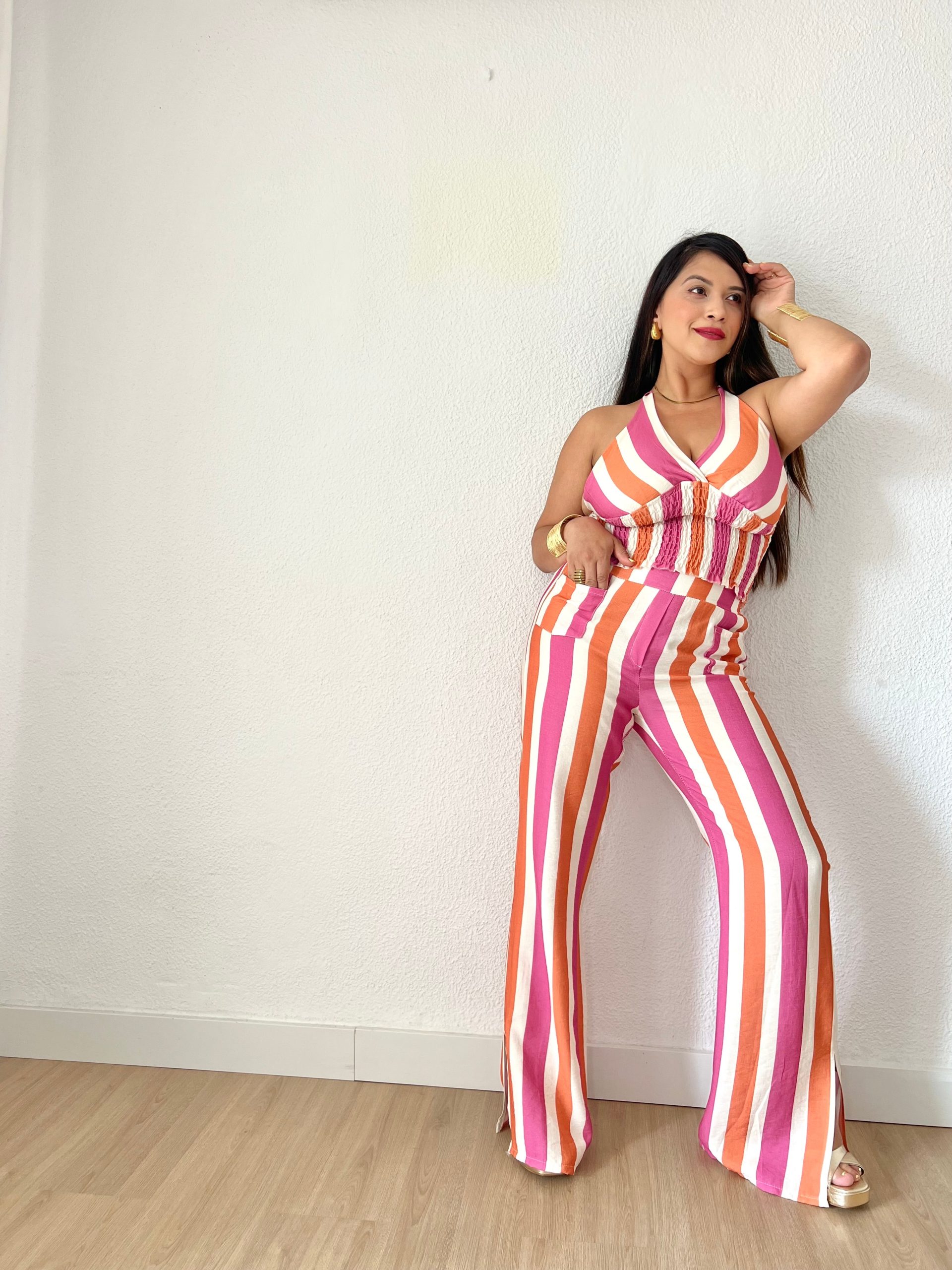 Conjunto Grecia Rosa