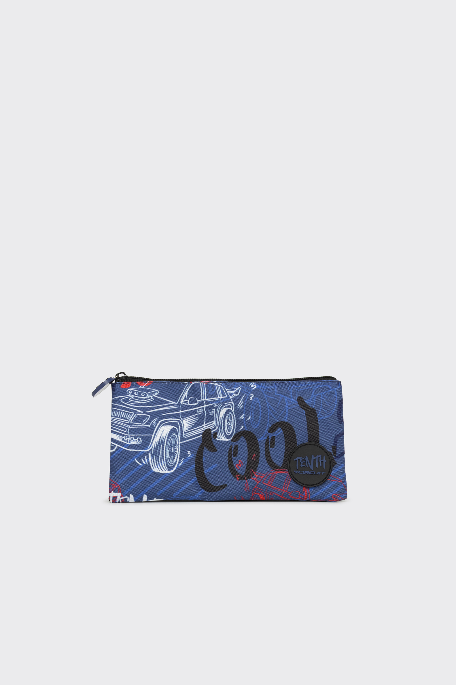 ESTUCHE ESCOLAR Tenth COTTON CARS