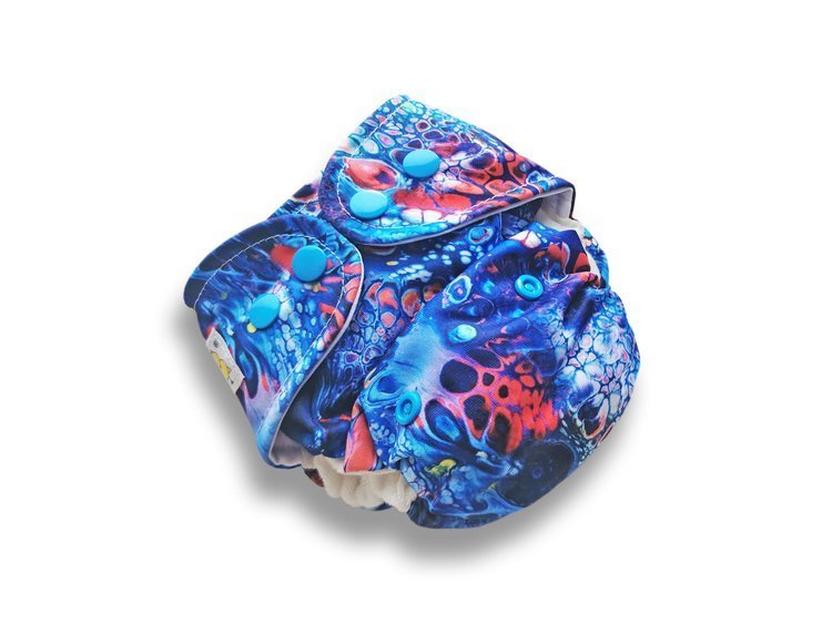 Pañal todo en uno (AIO) mini one size Kokosi Tinta