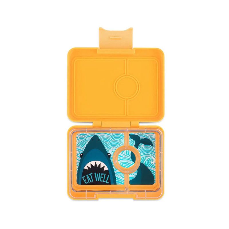 Fiambrera Yumbox Snack Yoyo Yellow Shark