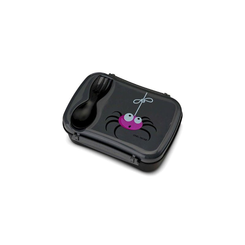 Caja de Almuerzo N'ice Box Kids Araña Grey