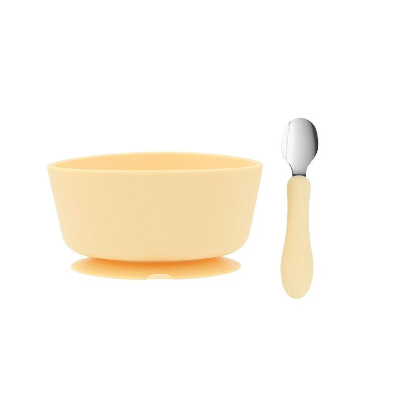 Bol Silicona + Cuchara Acero Tutete Sun