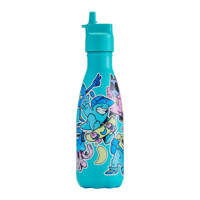 Botella Acero Inoxidable Kids Crew Stickers 350 ml Chilly´s Bottles