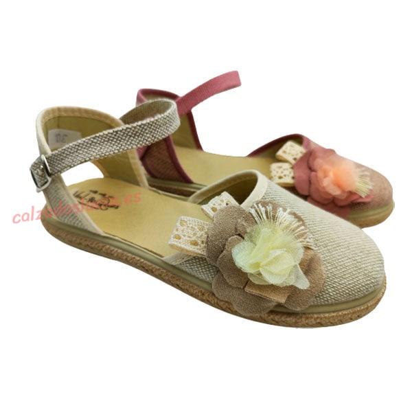 Alpargata de lino para eventos, Vul-Peques