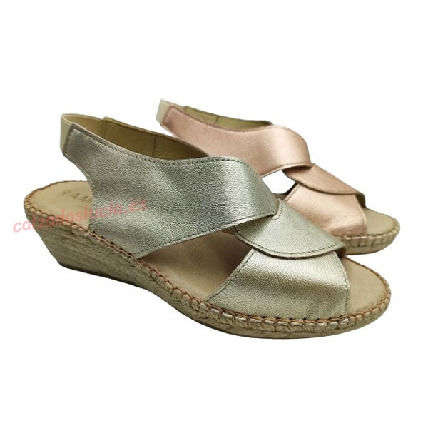 Cuña Ramoncinas de piel cruzada