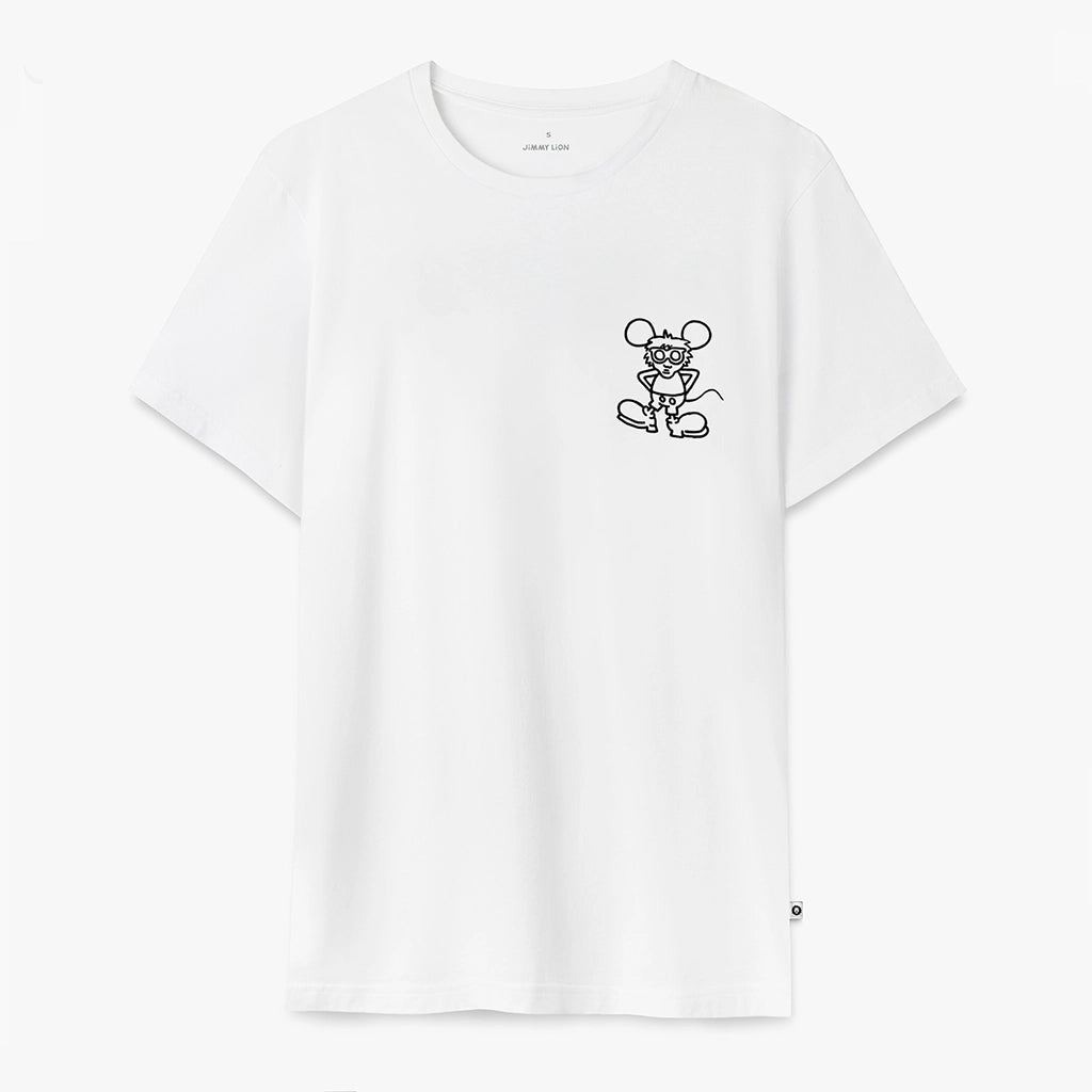 Keith Haring Andy Mouse Tee - White
