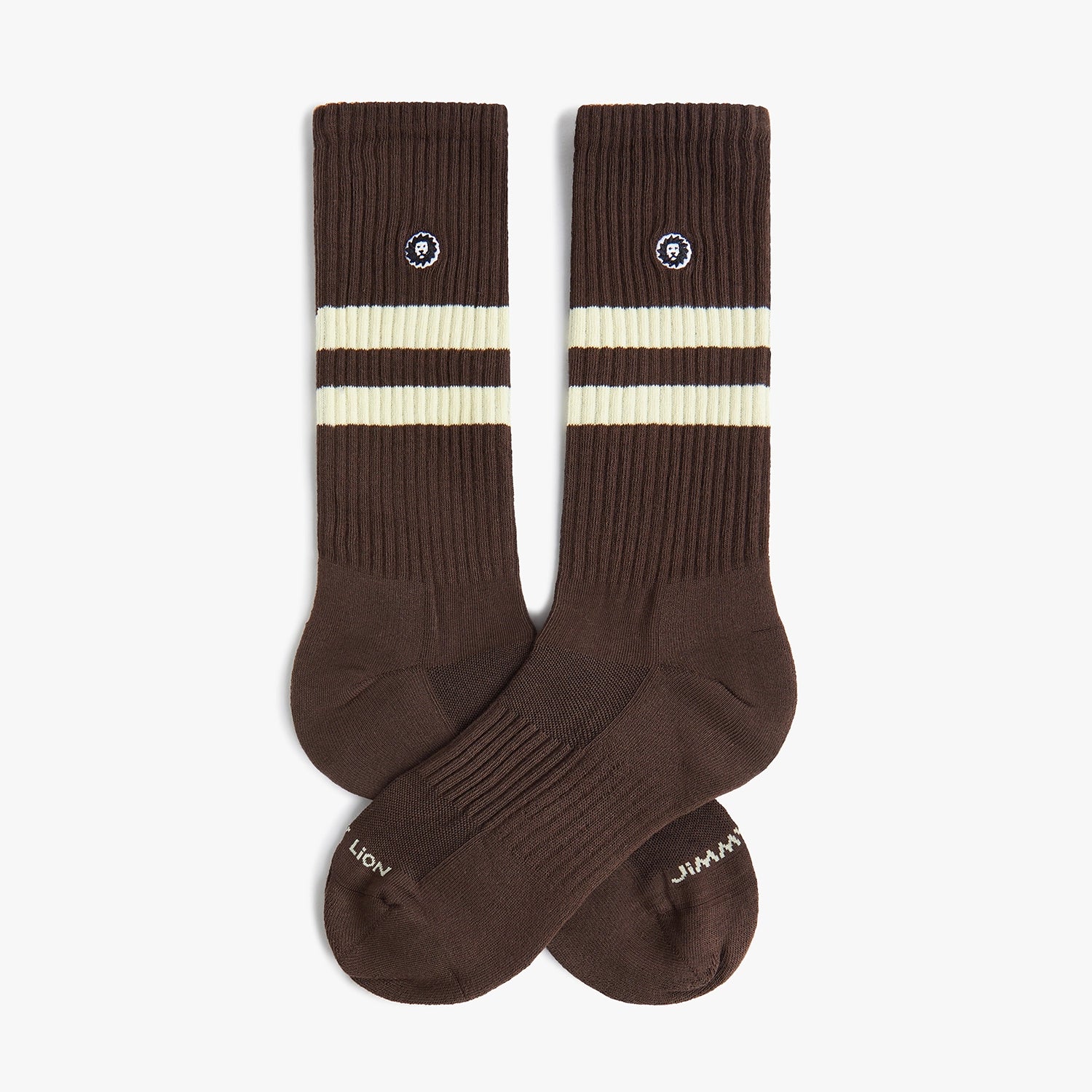 Athletic Essentials Stripes - Espresso Brown