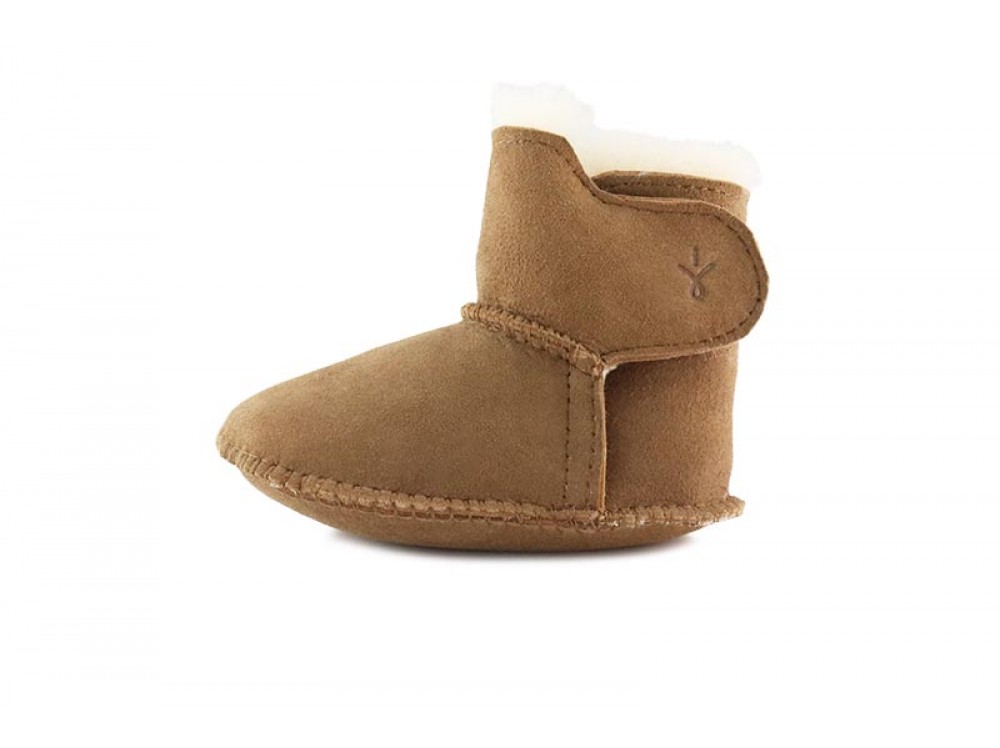 Bota australiana camel con velcro EMU