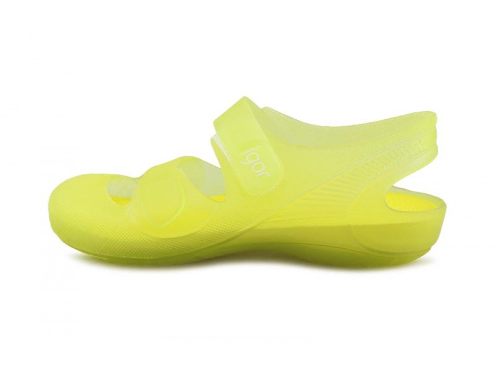 Cangrejera amarilla con velcro Igor