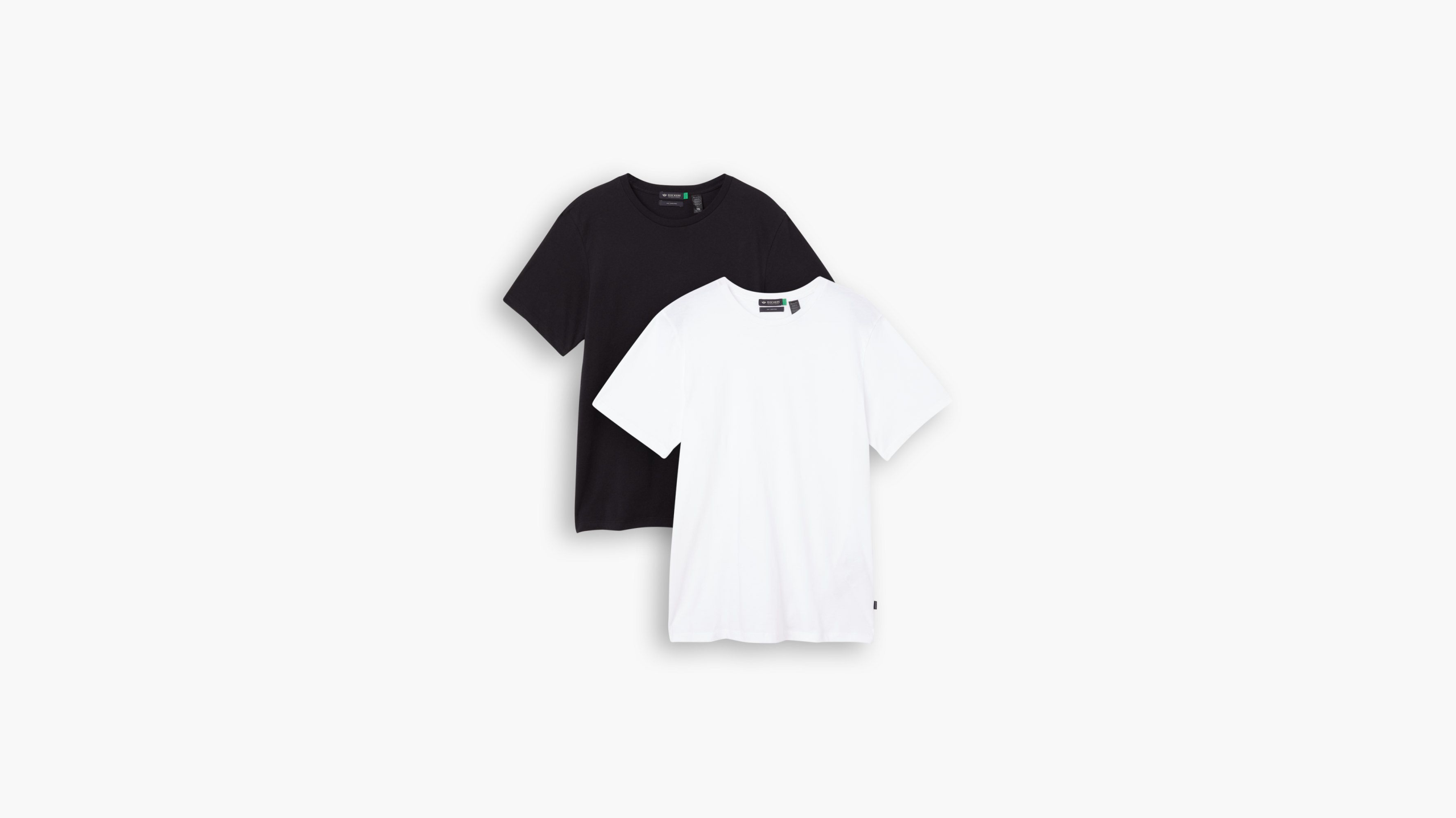 2 Pack Tee, Slim Fit
