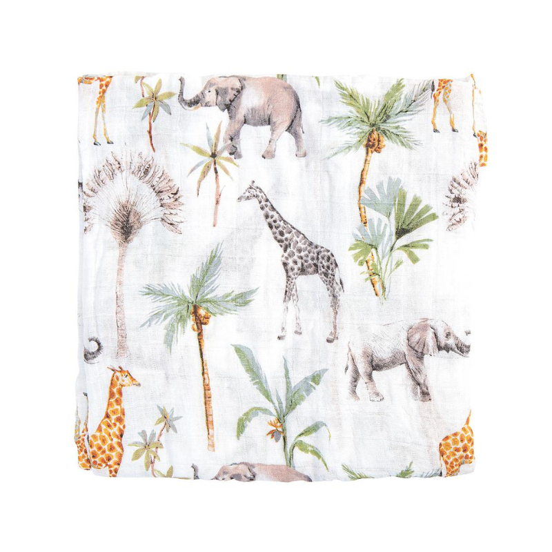 Muselina de bambú 120x120 Africa Bimbidreams