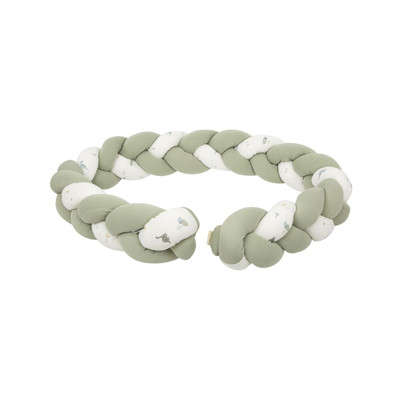 Protector de cuna trenza Trex Bimbidreams