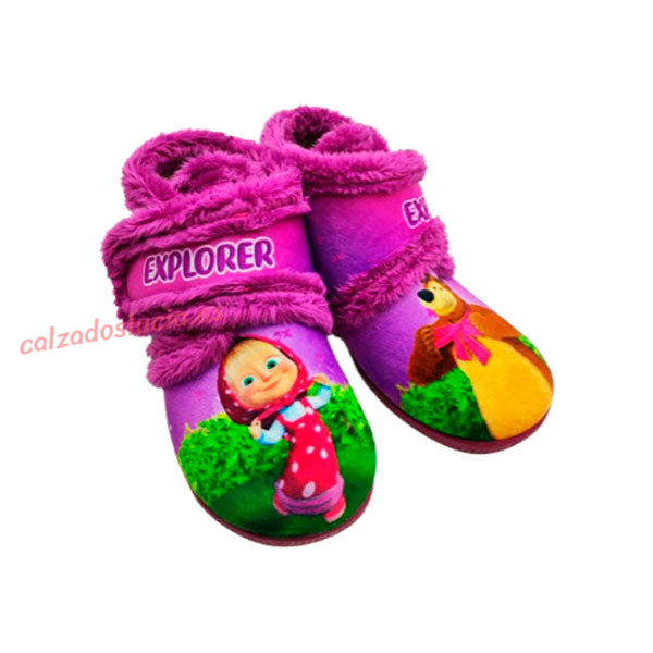 Botita de casa Vulca-Bicha la niña y el oso