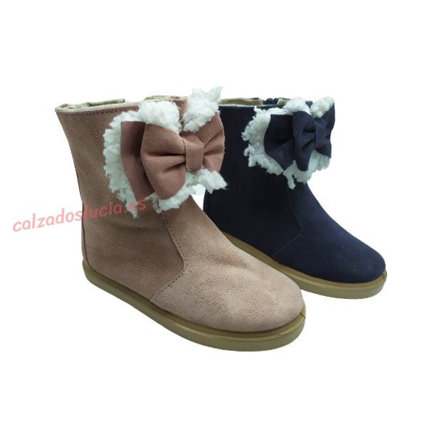 Botita serraje con borreguillo de Vul-Peques