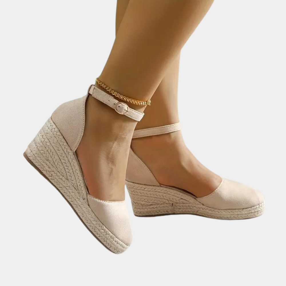 Elegantes y cómodos tacones de cuña para mujer
