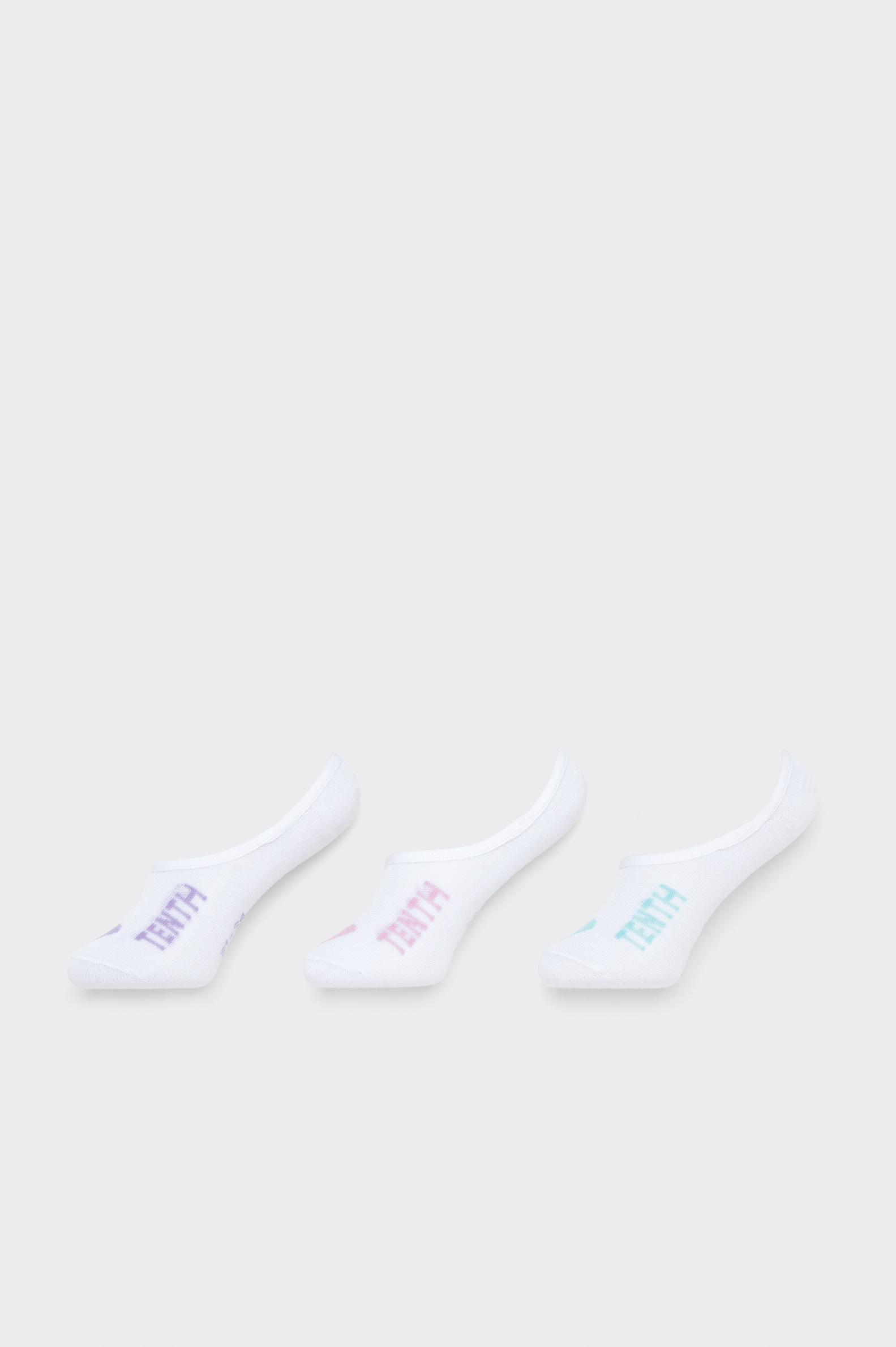 CALCETINES INVISIBLES Tenth NIÑA PACK DE 3