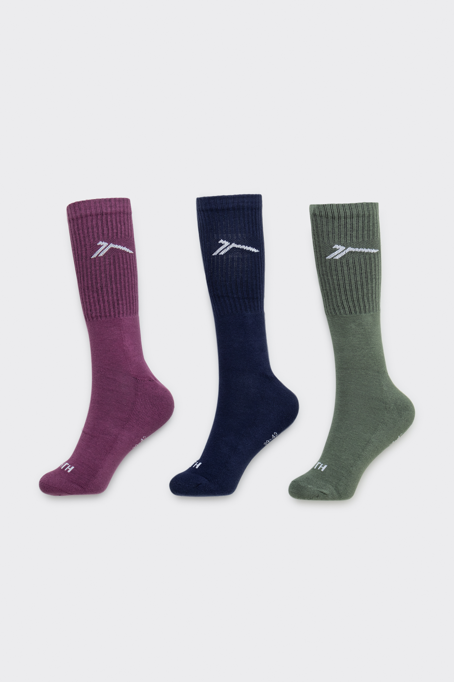 CALCETINES LARGOS Tenth BORDADO HOMBRE PACK DE 3