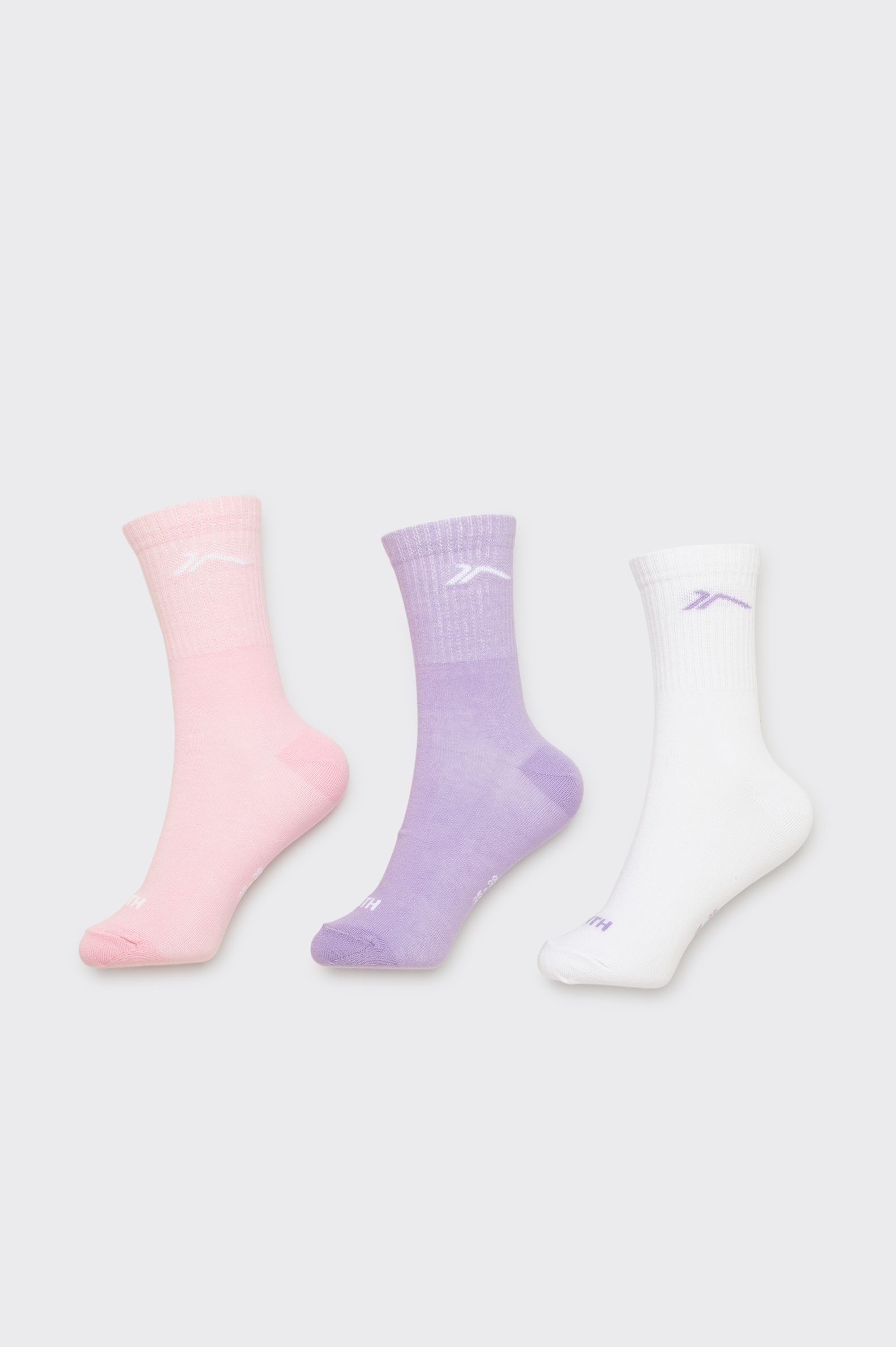 CALCETINES LARGOS Tenth RIZO NIÑA PACK DE 3