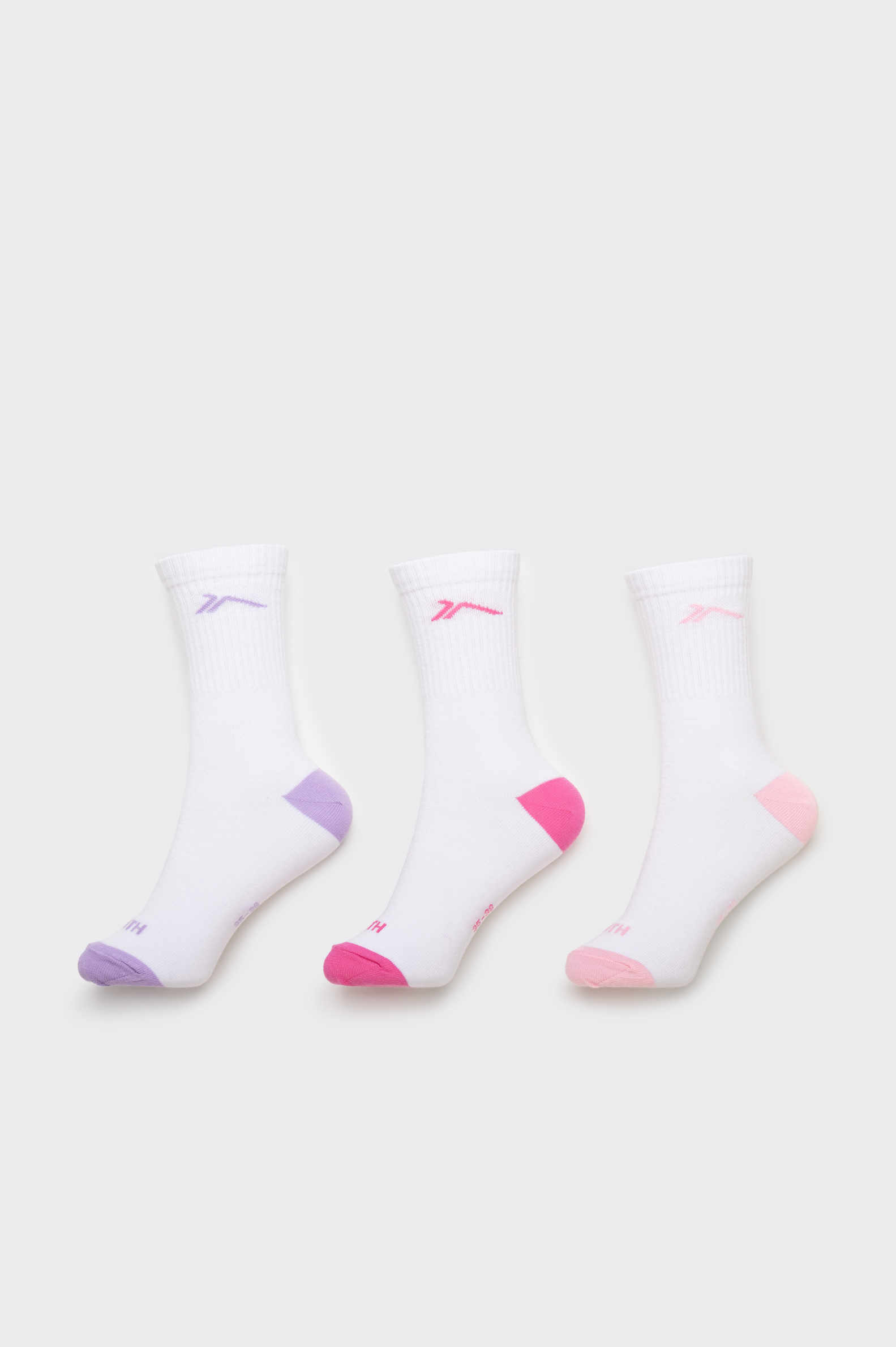 CALCETINES LARGOS Tenth COLORES NIÑA PACK DE 3