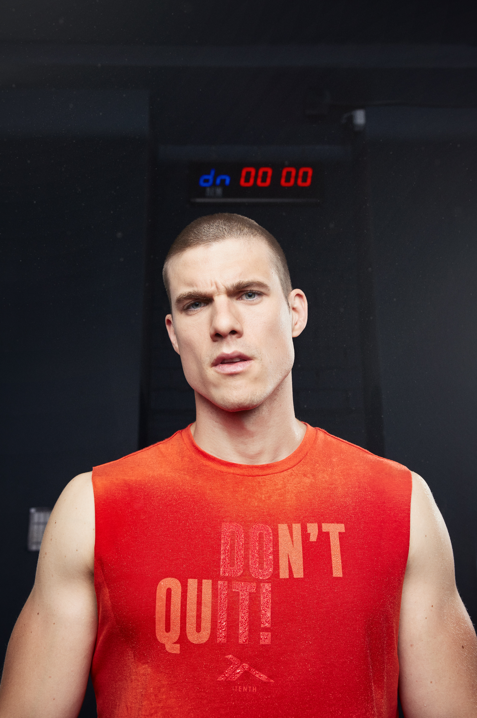 CAMISETA SIN MANGAS Tenth CROSSFIT ALGODÓN HOMBRE