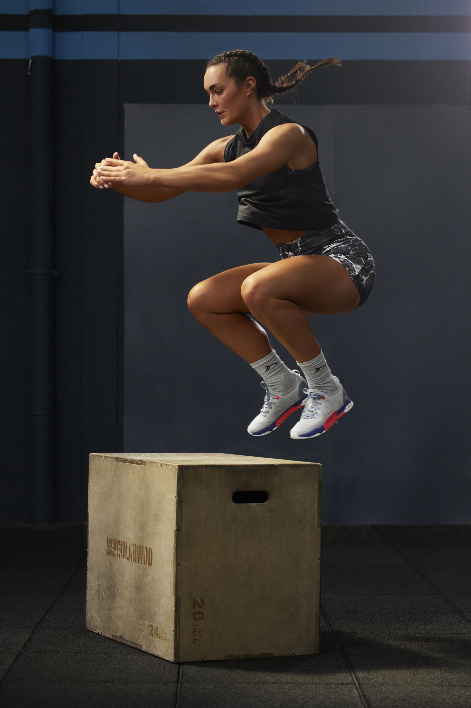 CAMISETA CROSS TRAINING Tenth CROP FLUIDA MUJER