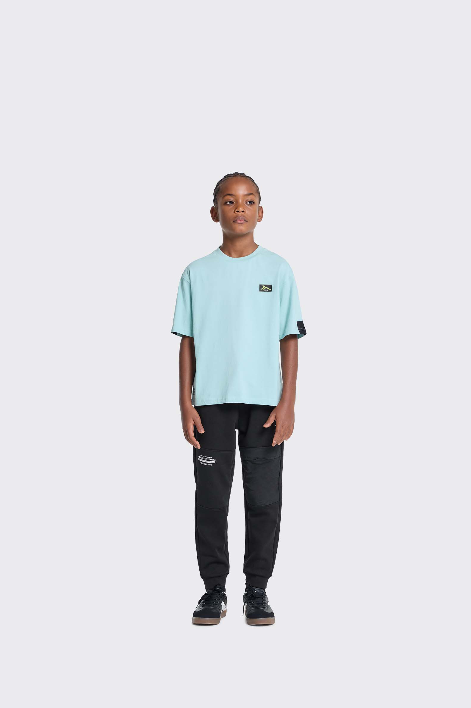 CAMISETA EXCLUSIVES Tenth MANGA CORTA TEJIDOS COMBINADOS NIÑO