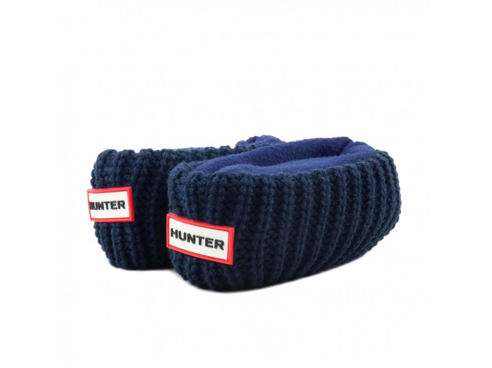 Calcetin polar para niño canale azul