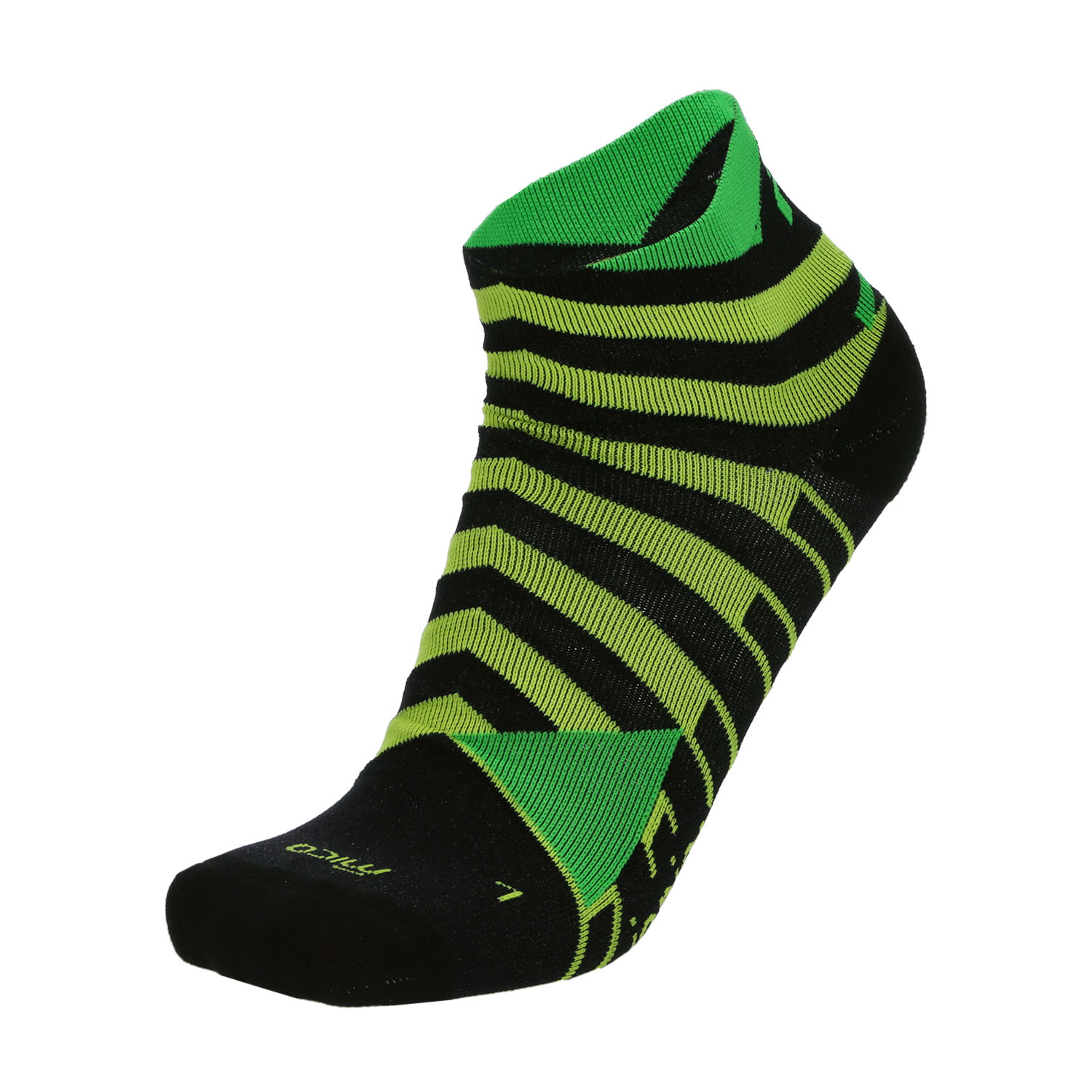 Mico Light Weight Odor Zero Ionic+ Calcetines Nero/Giallo Fluo